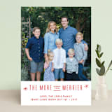 "The More, the Merrier" - Retired Holiday Cards in Snowflake by Carolyn MacLaren - Front