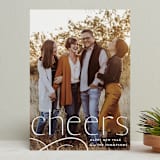 "Still Feeling Joyful" - Retired Holiday Cards in Linen by Robert and Stella - Front