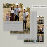 "Still Feeling Joyful" - Retired Holiday Cards in Linen by Robert and Stella - Back of Card