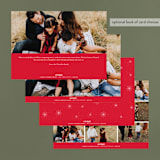 "A Holiday Greeting" - Retired Holiday Cards in Linen by Erin Deegan - Back of Card