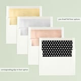 "Inkwell" - Retired Holiday Cards in Ink by Megan Davis - Envelope Liners