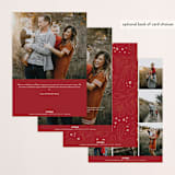 "Tradition" - Retired Holiday Cards in Ebony by Leah Bisch - Back of Card