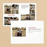 "Merry All Year." - Retired Holiday Cards in Ivory by Pink House Press - Interior Options