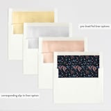 "jewel" - Retired Holiday Cards in Peacock by curiouszhi - Envelope Liners