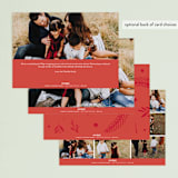 "Frosted Joy" - Retired Holiday Cards in Snow by Rochelle Renee - Back of Card