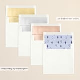 "Be Light" - Retired Holiday Cards in Twilight by Design Lotus - Envelope Liners