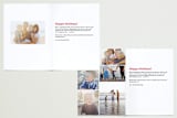 "modern & joy" - Retired Holiday Cards in Berry by Loren Willis - Interior Options