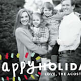 "Holiday Burst" - Retired Holiday Cards in Glacier by Abby Munn - Close-Up