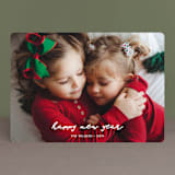 "some kind of wonderful" - Retired Holiday Cards in Cloud by Carol Fazio - Front