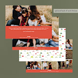 "Holiday Mingles" - Retired Holiday Cards in Festive by Yao Cheng Design - Back of Card