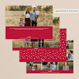 "Full Happiest" - Retired Holiday Cards in Berry by Kate Ross - Back of Card