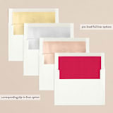 "Full Happiest" - Retired Holiday Cards in Berry by Kate Ross - Envelope Liners