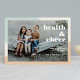 "Peace & Love" - Retired Holiday Cards in Dessert by Emily Sabol Goss - Front
