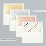 "Revealing Joy" - Retired Holiday Cards in Snow by Lindsay Megahed - Envelope Liners