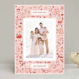 "My Favorite Things" - Retired Holiday Cards in Cherry by Paper Raven Co. - Front