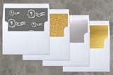 "Beach Holiday" - Retired Holiday Cards in Lava by BeachPaperCo - Envelope Liners