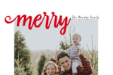 "Christmas Merry" - Retired Holiday Cards in Scarlett by chica design - Close-Up
