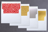 "Christmas Merry" - Retired Holiday Cards in Scarlett by chica design - Envelope Liners