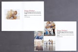 "Delicate Salutation" - Retired Holiday Cards in Snowman by Erin Hodges - Interior Options