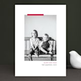 "enkel" - Retired Holiday Cards in Berry by Julee London - Front