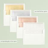 "Forest Foliage" - Retired Holiday Cards in Fern by Jamie Schultz Designs - Envelope Liners