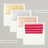"finding joy" - Retired Holiday Cards in Candy Cane by Creo Study - Envelope Liners