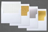 "Married Christmas Couple" - Retired Holiday Cards in Midnight Berry by Stacy Kron - Envelope Liners