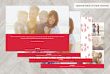 "Happiest Frame" - Retired Holiday Cards in Ruby by Julie Murray - Back of Card