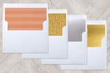 "Lush Pine" - Retired Holiday Cards in Forest by Sarah Curry - Envelope Liners