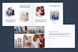 "Engraved" - Retired Holiday Cards in Golden by Lauren Chism - Interior Options