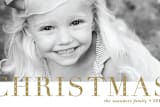 "Engraved" - Retired Holiday Cards in Golden by Lauren Chism - Close-Up