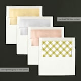 "Big and Merry" - Retired Holiday Cards in Citron by Carrie ONeal - Envelope Liners
