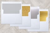 "Classic Script" - Retired Holiday Cards in Snow by Kerry Doyle - Envelope Liners