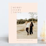 "Happy Type" - Retired Holiday Cards in Earth by ASQ Studio - Front