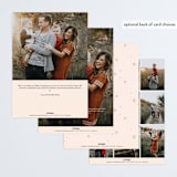 "Happy Type" - Retired Holiday Cards in Earth by ASQ Studio - Back of Card