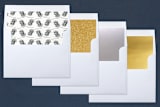 "Little Xmas" - Retired Holiday Cards in Ink by Jenn Reed - Envelope Liners