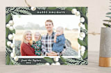 "Winter Berry Frame" - Retired Holiday Cards in Warm Grey by Alethea and Ruth - Front
