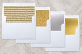 "Winter Berry Frame" - Retired Holiday Cards in Warm Grey by Alethea and Ruth - Envelope Liners