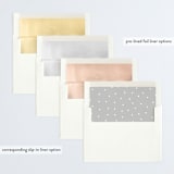 "Witty Holiday Wishes" - Retired Holiday Cards in Frost by Lisa Cersovsky - Envelope Liners