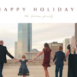 "Class" - Retired Holiday Cards in Crimson by Erin L. Wilson - Close-Up