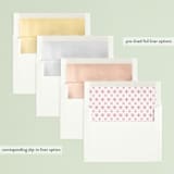 "kind of wonderful" - Retired Holiday Cards in Cloud by Erin Deegan - Envelope Liners