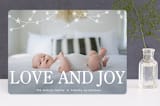 "holiday starlight" - Retired Holiday Cards in Snow by Elizabeth Bishop - Front