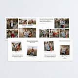 "Crisp Holidays" - Retired Holiday Cards in Navy by Danie Romrell - Interior Options