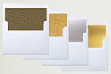 "Sending Joy" - Retired Holiday Cards in Snow by Michelle Taylor - Envelope Liners