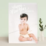 "Merry Scriptmas" - Retired Holiday Cards in Snow by Rebecca Daublin - Front