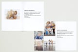 "festive nordic" - Retired Holiday Cards in Navy by Rebecca Durflinger - Interior Options