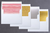"no filter" - Retired Holiday Cards in Berry by Carrie ONeal - Envelope Liners