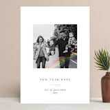 "Rainbow Overlay" - Retired Holiday Cards in Ink by Chryssi Tsoupanarias - Front