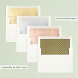 "Connect" - Retired Holiday Cards in Antique by Lauren Chism - Envelope Liners