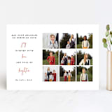 "Three things" - Retired Holiday Cards in Rouge by Bethan - Front
